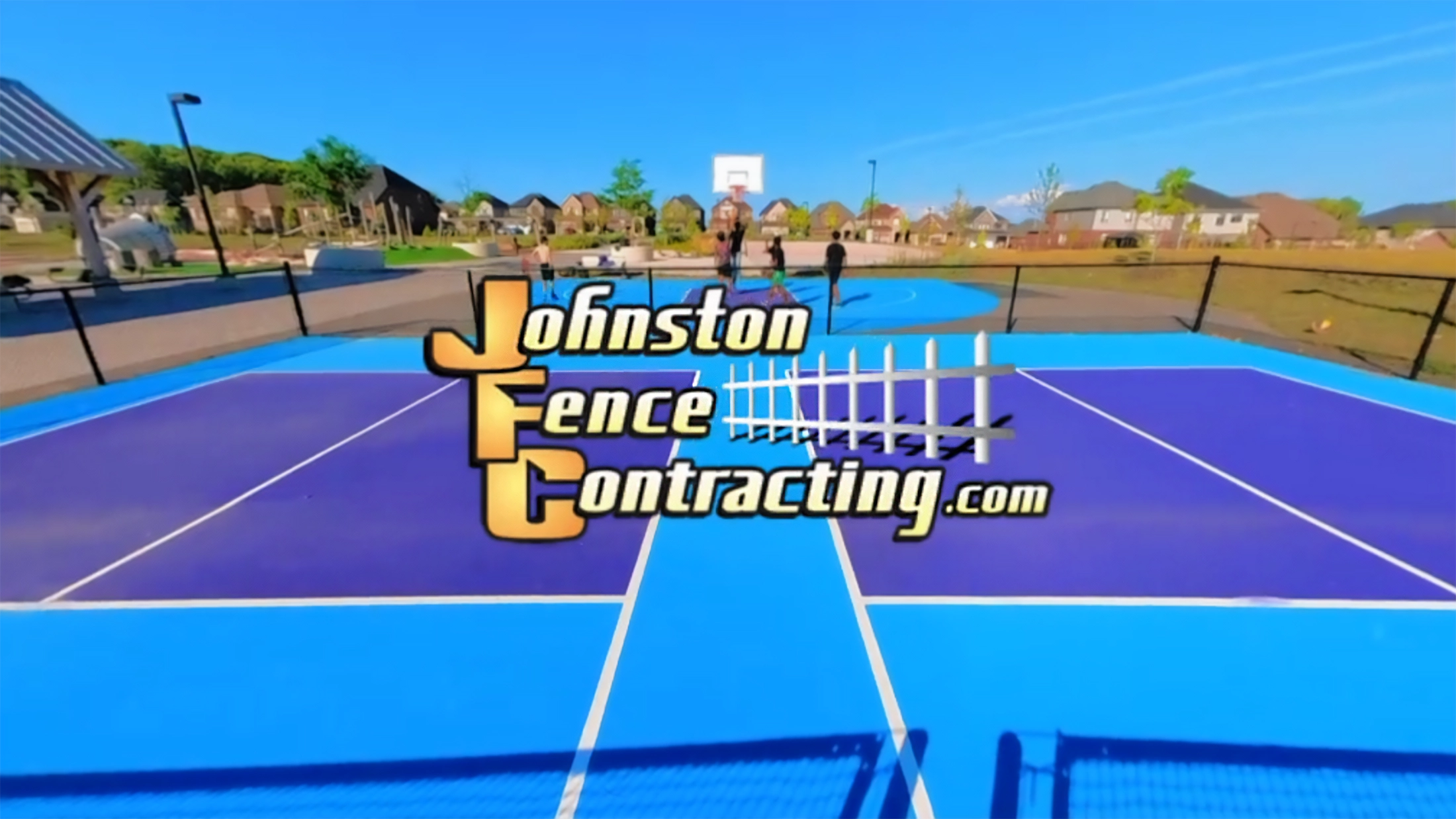 Custom Pickleball Fences in Ontario - Walter Henry Park Pickleball Fence By Johnston Fence Contracting in Orillia, Ontario