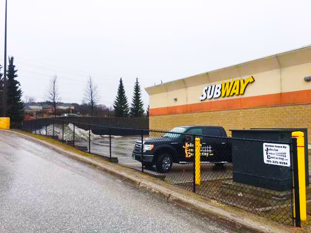 Commercial fences, bollards, and gates - johnston fence contracting